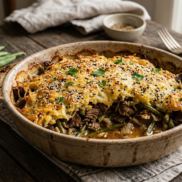 Shoarmaschotel recept