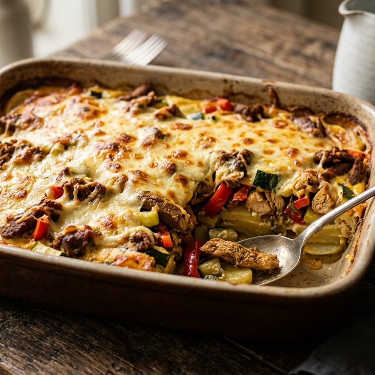 Shoarmaschotel recept