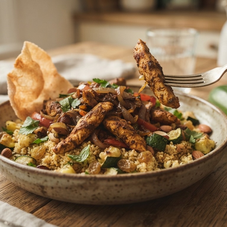 Shoarmavlees met couscous recept