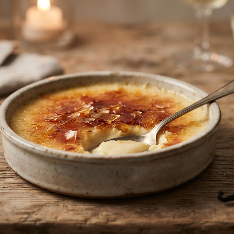 Sinaasappel créme brûlée recept