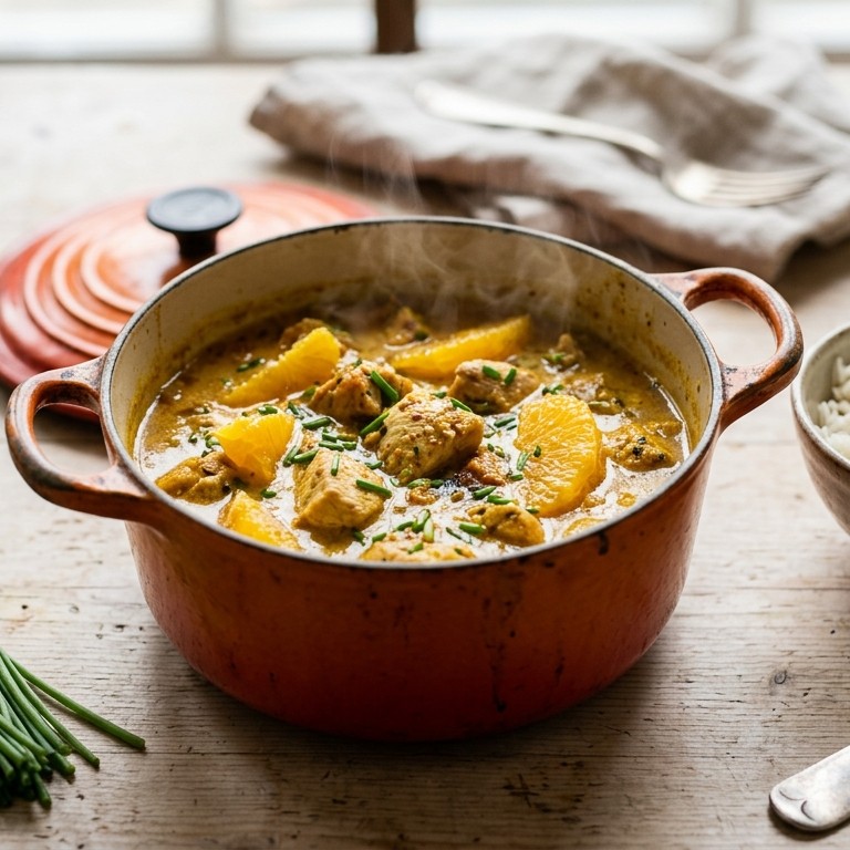 Sinaasappel-kalkoenpotje recept