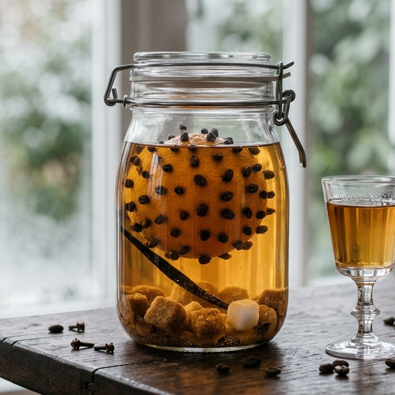 Sinaasappel-koffie-likeur recept