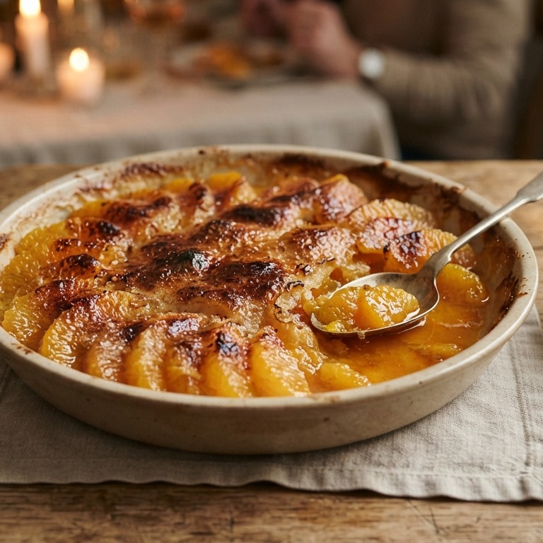 Sinaasappelgratiné recept