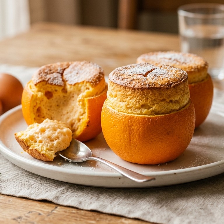 Sinaasappelsoufflé recept