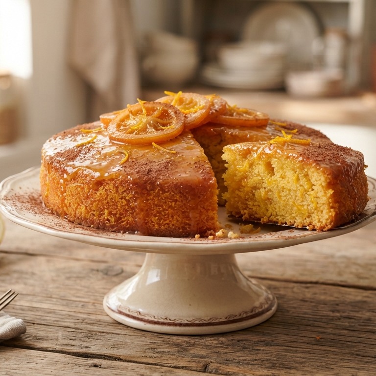 Sinaasappeltaart recept