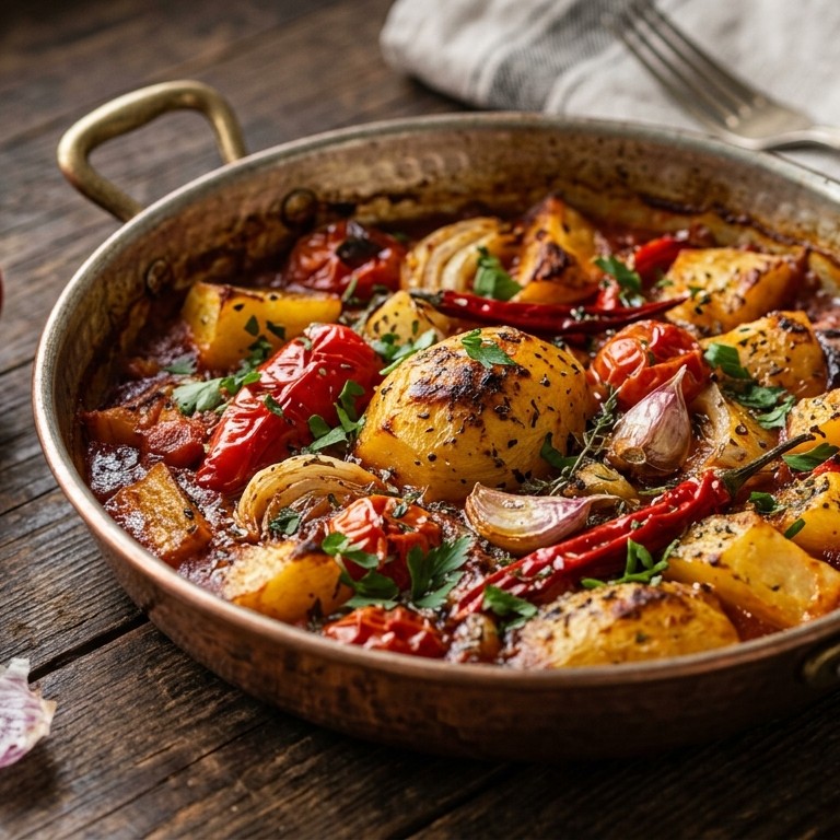 Sinalti Turkse aardappelschotel recept