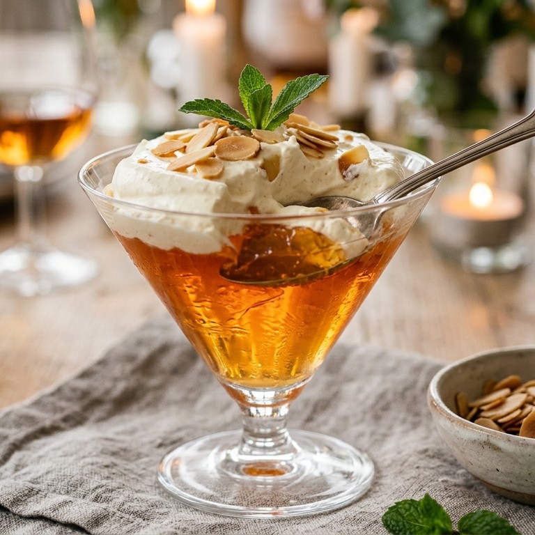 Sinas-amaretto gelei recept
