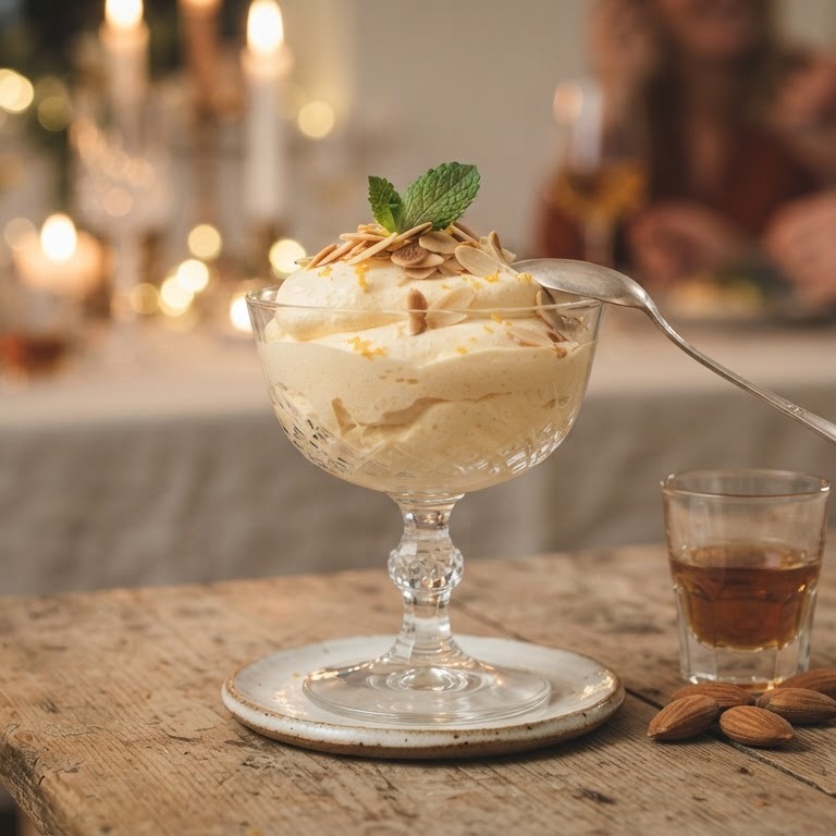 Sinas-amaretto mousse recept