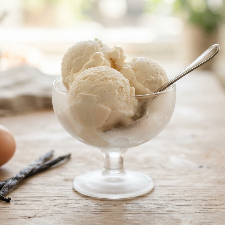 Slagroomijs recept