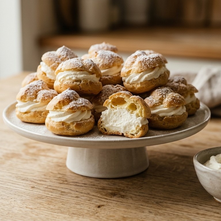 Slagroomsoesjes recept