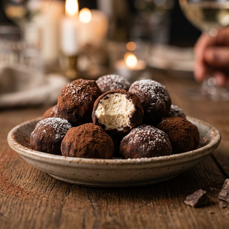 Slagroomtruffels recept
