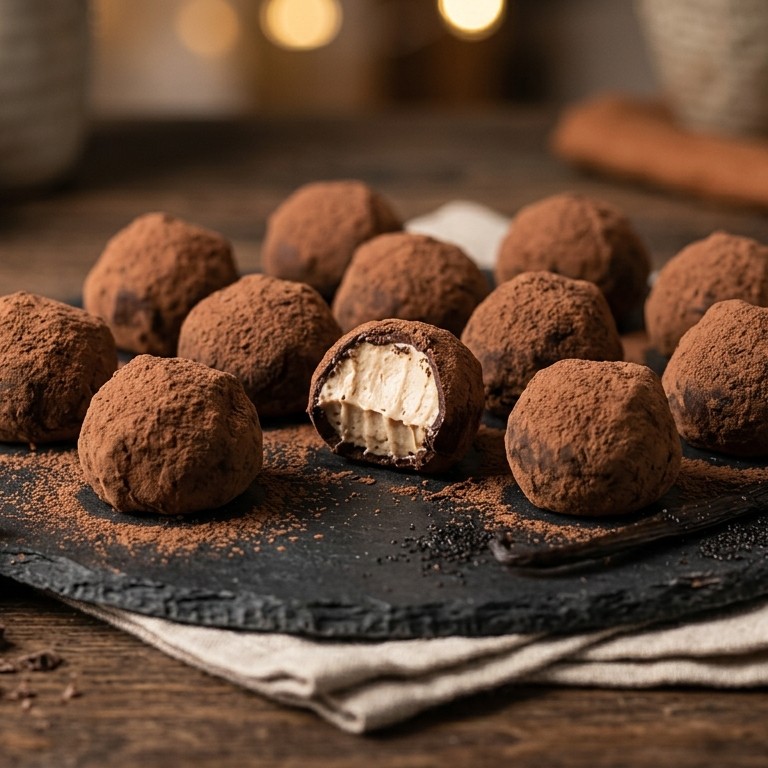 Slagroomtruffels recept