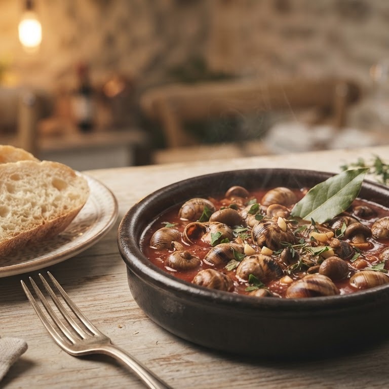 Slakken in tomatensaus recept