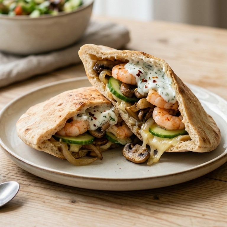 Slank garnalenpitahbroodje recept