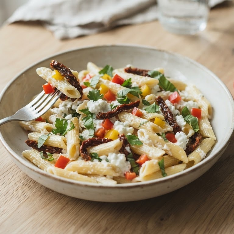 Slanke pastasalade recept