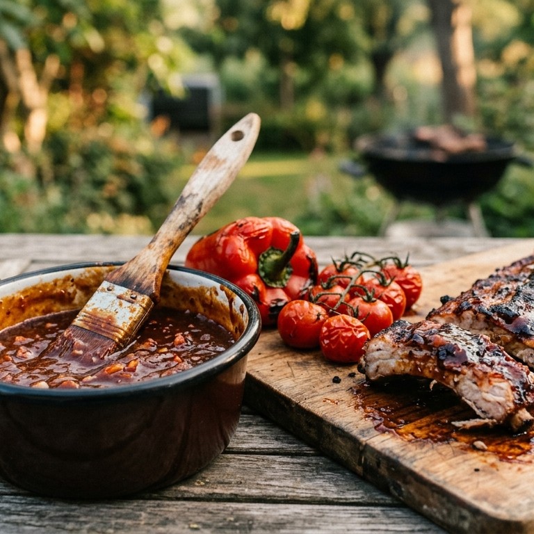 Smokey BBQsaus recept