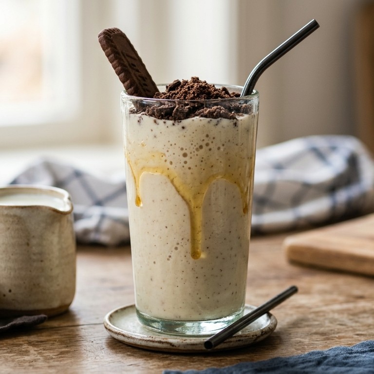 Smoothie met honing, appel en banaan recept