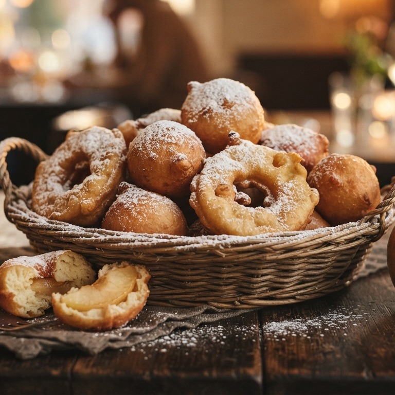 Smoutebollen , appelbeignets recept