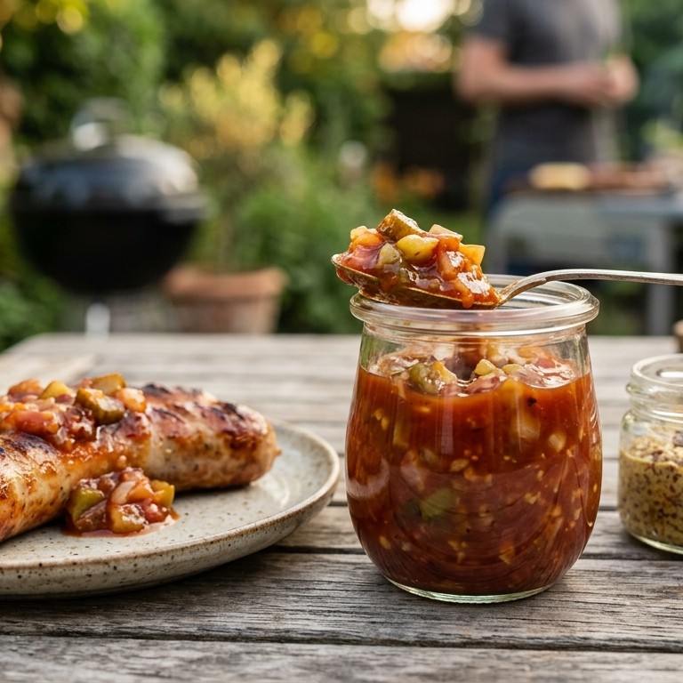 Snelle barbecue relish recept