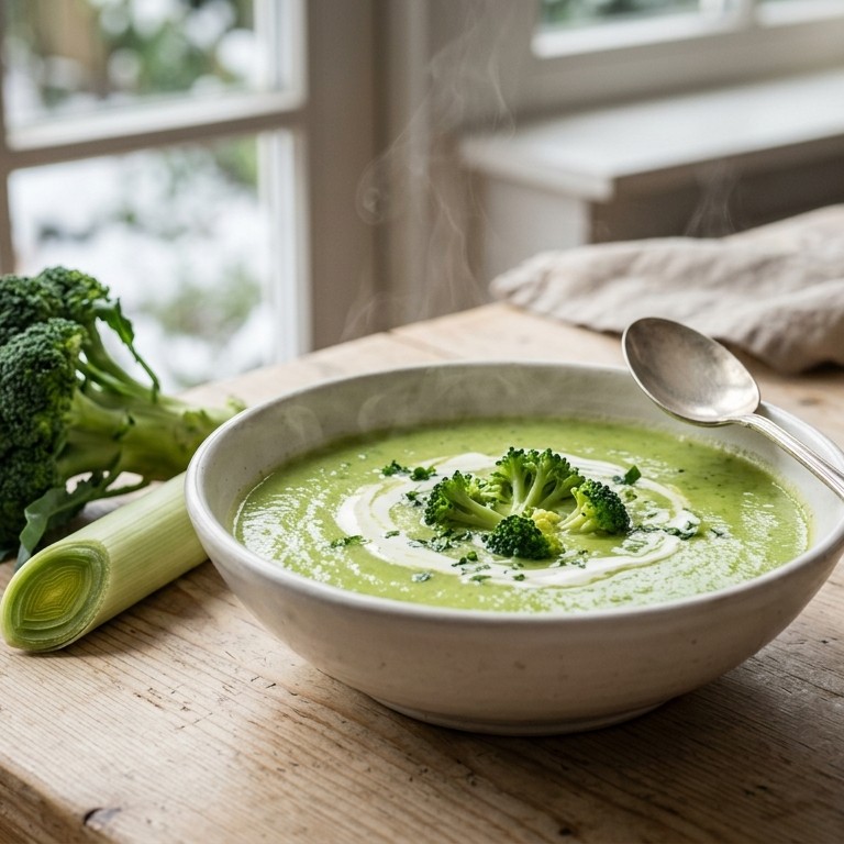 Snelle broccolisoep recept