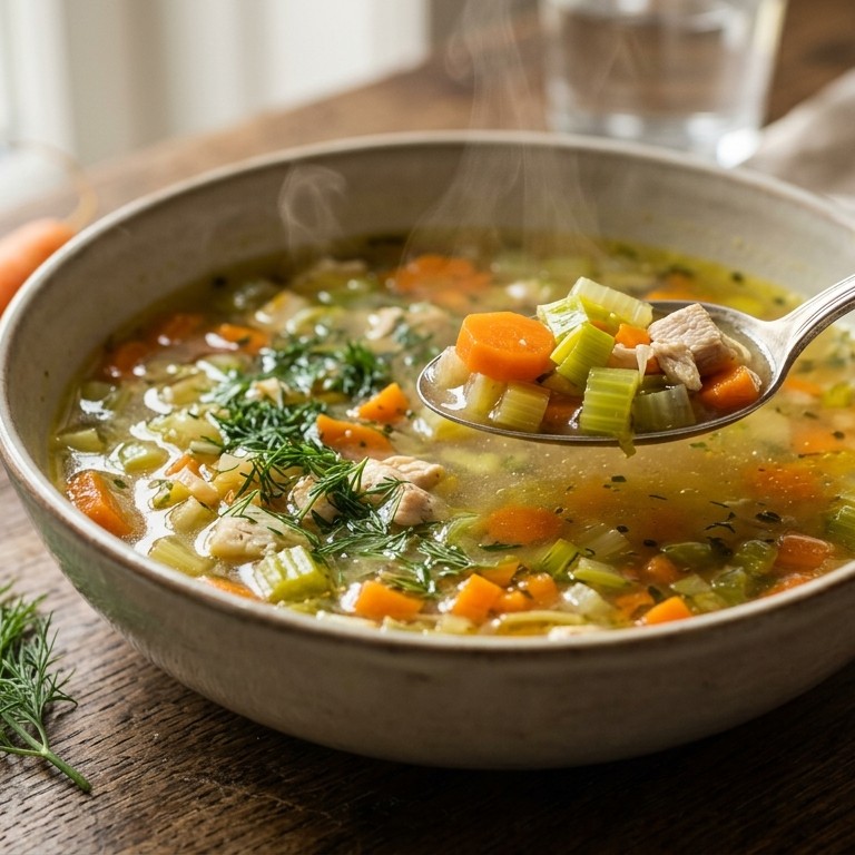 Snelle groentesoep recept
