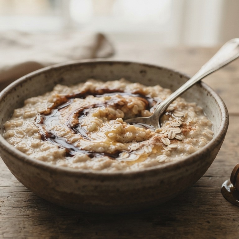 Snelle havermoutpap (1 persoon) recept