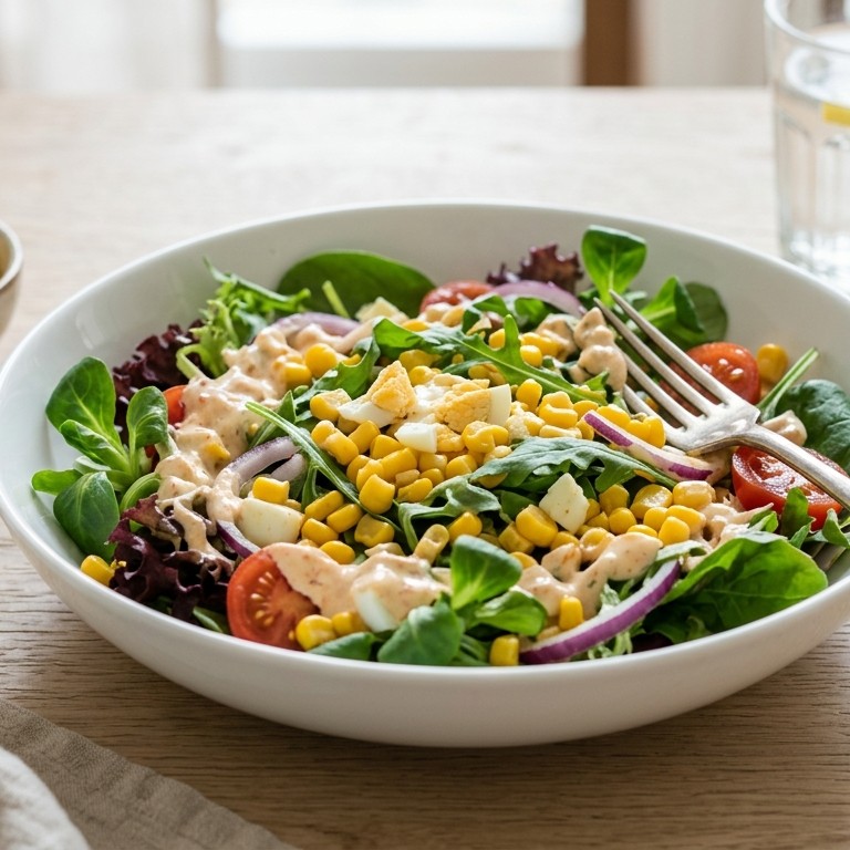 Snelle lunch salade recept