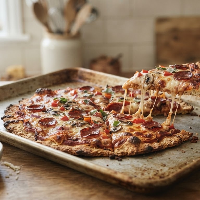 Snelle pizza recept