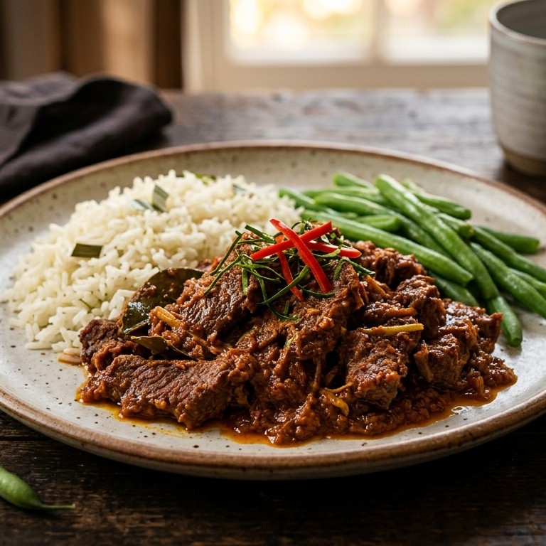 Snelle rendang recept