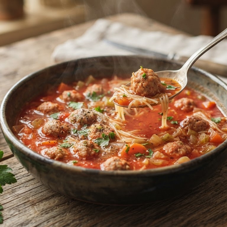 Snelle tomaten-groentesoep recept