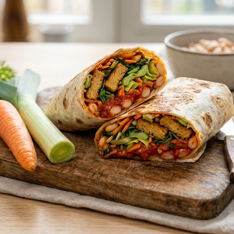Snelle wrap recept