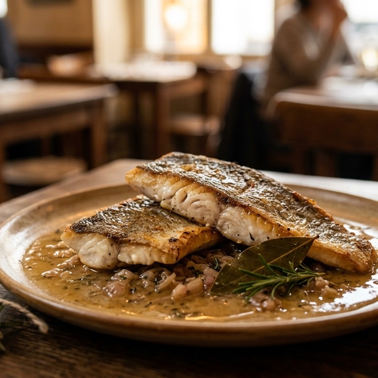 Snoekbaarsfilets met sjalottensaus recept