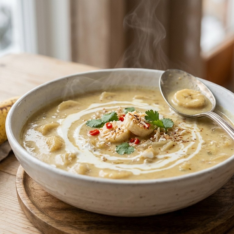 Soep met banaan recept