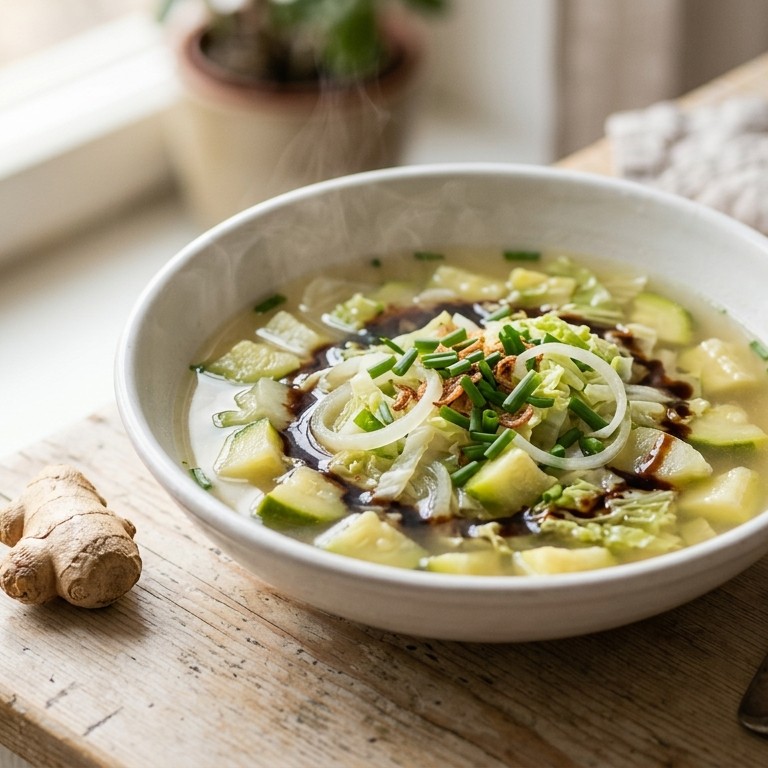 Sop Courgette recept