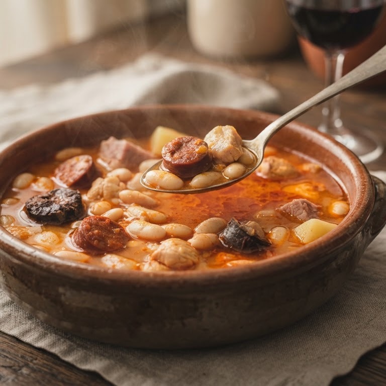 Spaanse bonensoep recept