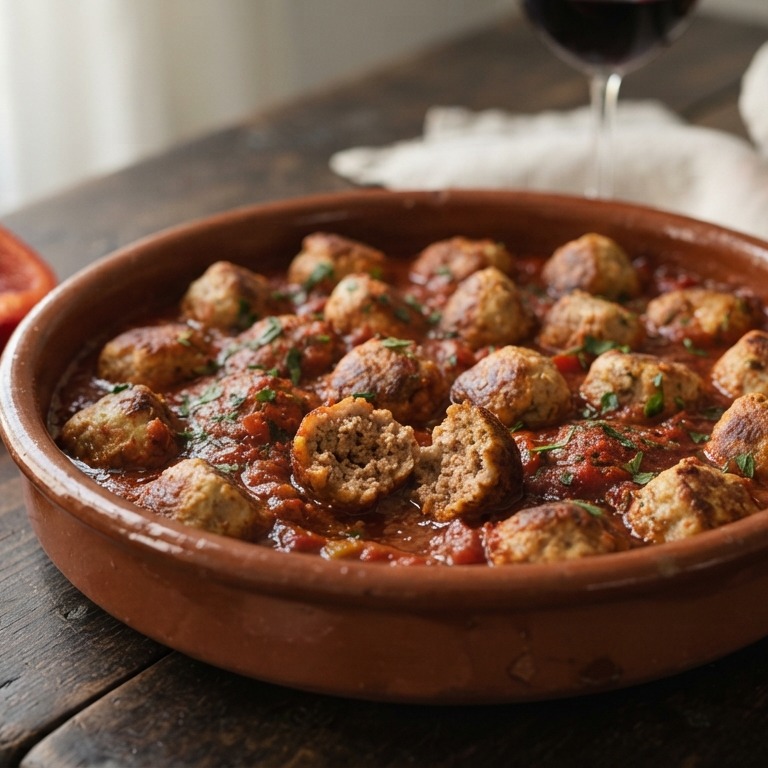 Spaanse Gehaktballetjes recept
