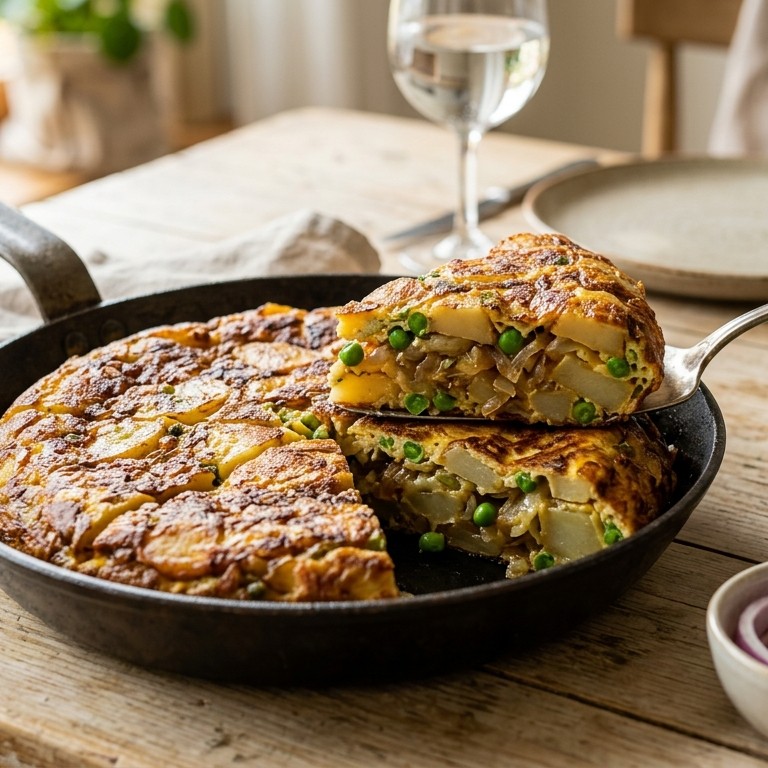 Spaanse omelet a la  Petra recept