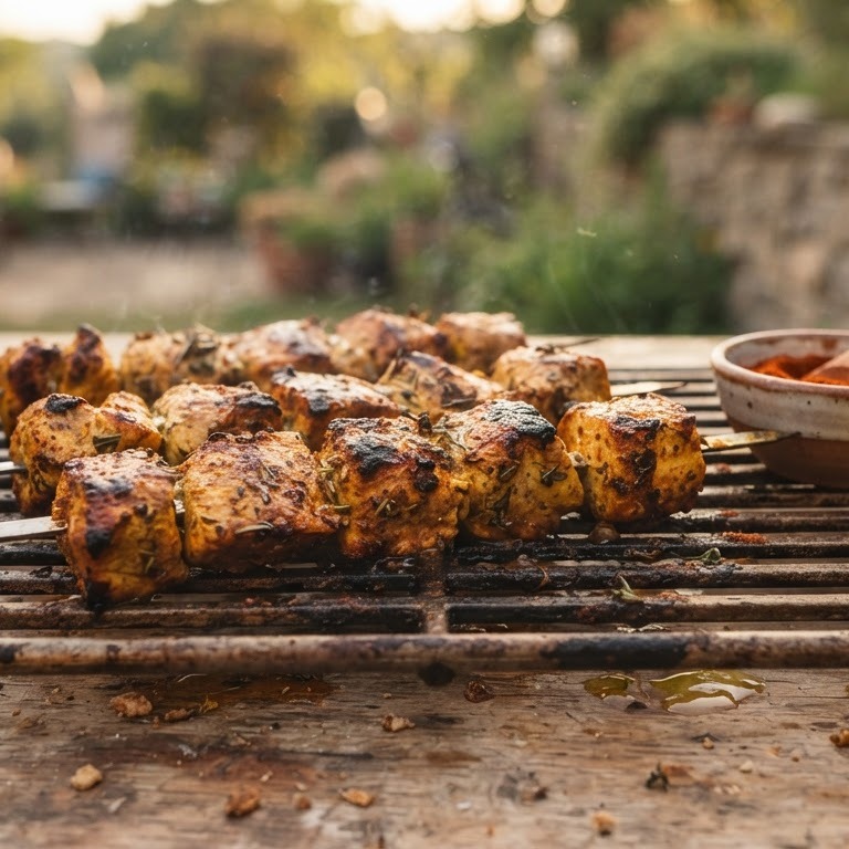 Spaanse Saté recept