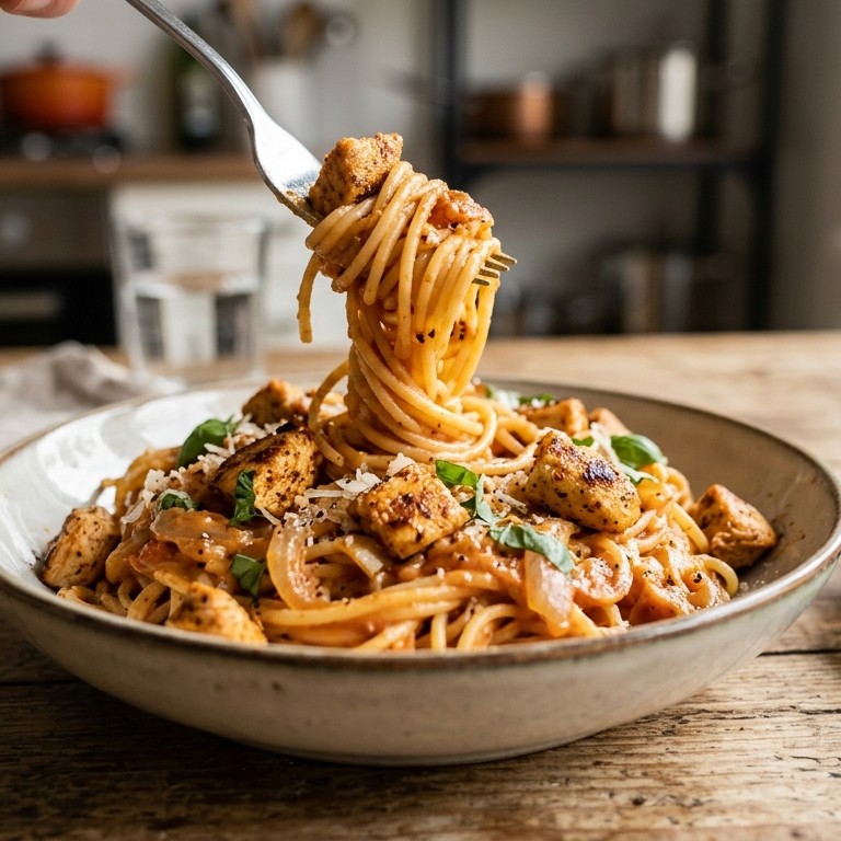 Spaghetti à la mama recept