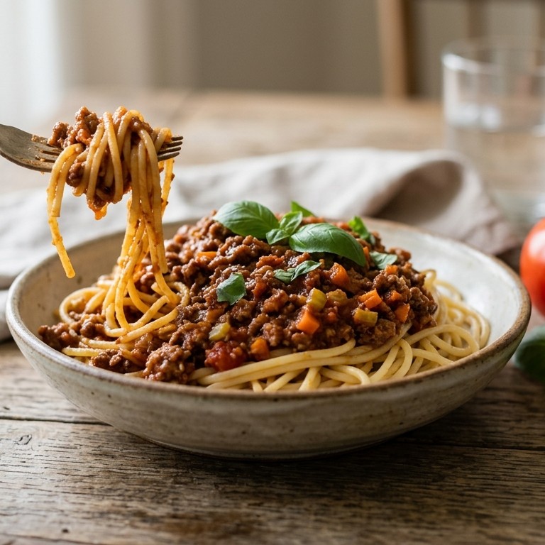 Spaghetti bolognese recept