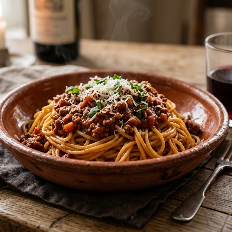 Spaghetti bolognese recept