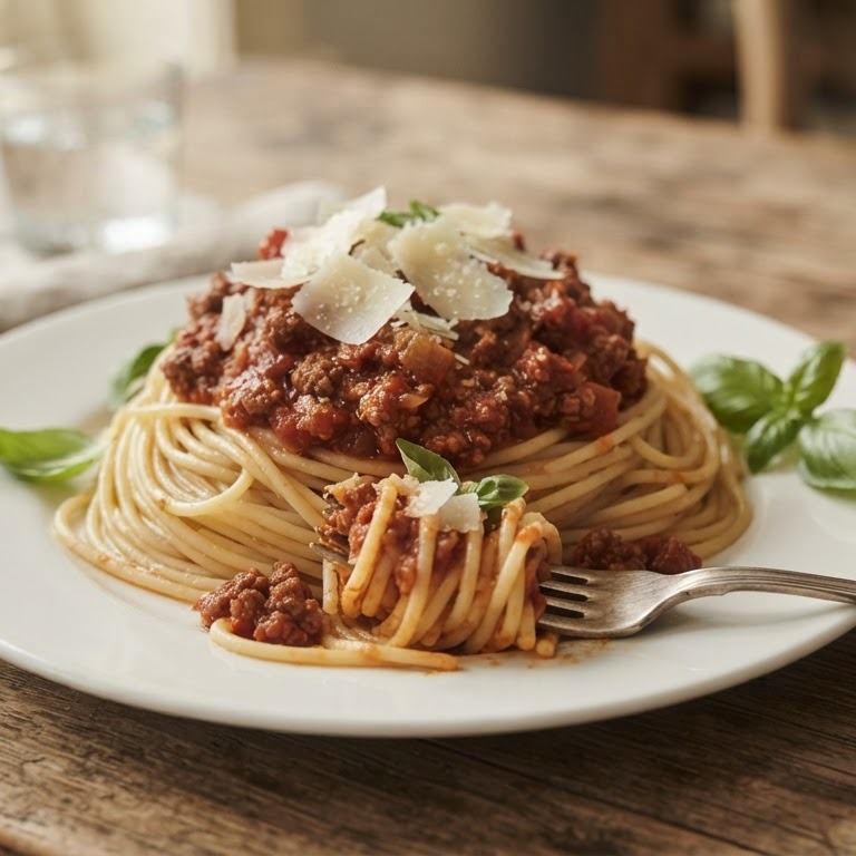 Spaghetti bolognese recept