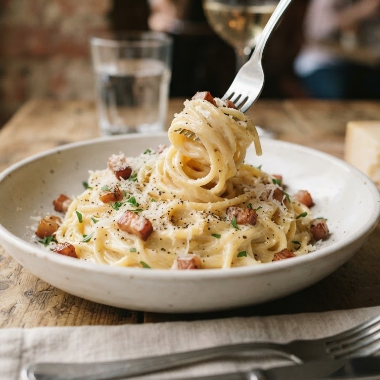 Spaghetti carbonara classico recept
