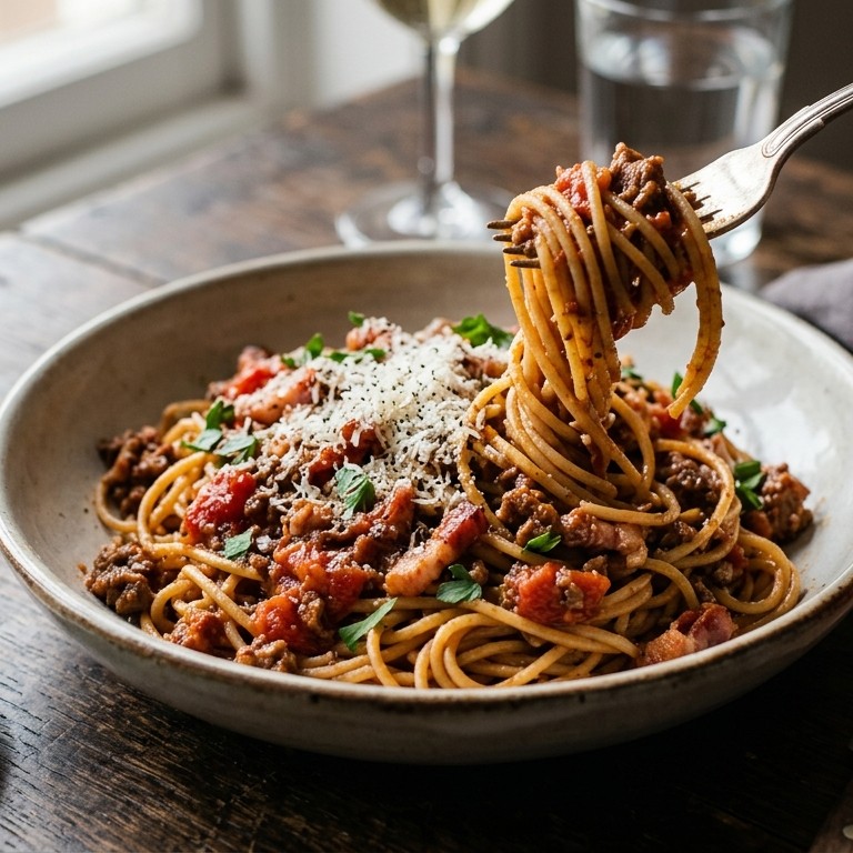 Spaghetti combie recept