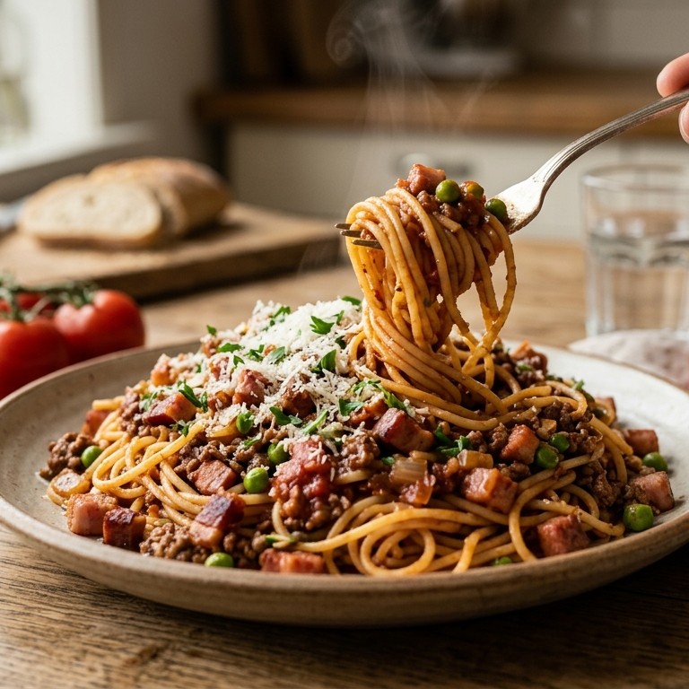 Spaghetti di Mama recept