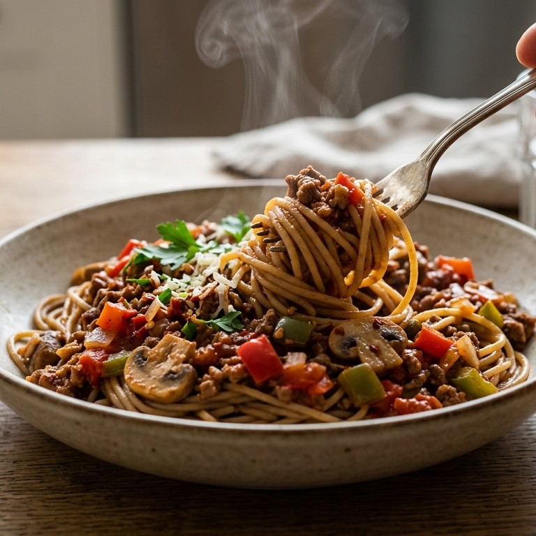 Spaghetti meloe recept