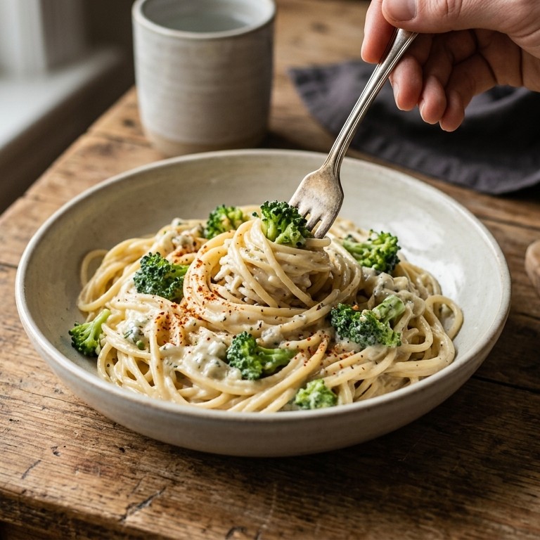 Spaghetti met gorgonzolasaus recept