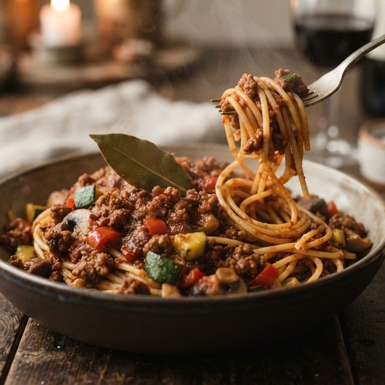 Spaghetti van ’t huis recept
