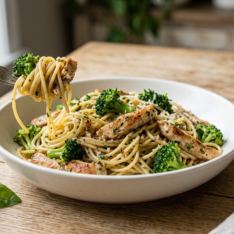 Spaghettinni met broccoli recept