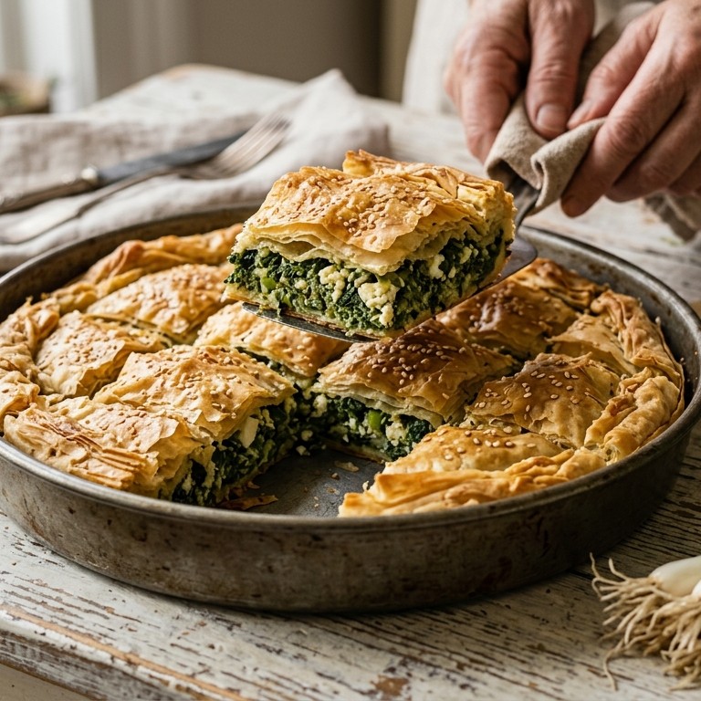 Spanakopita recept